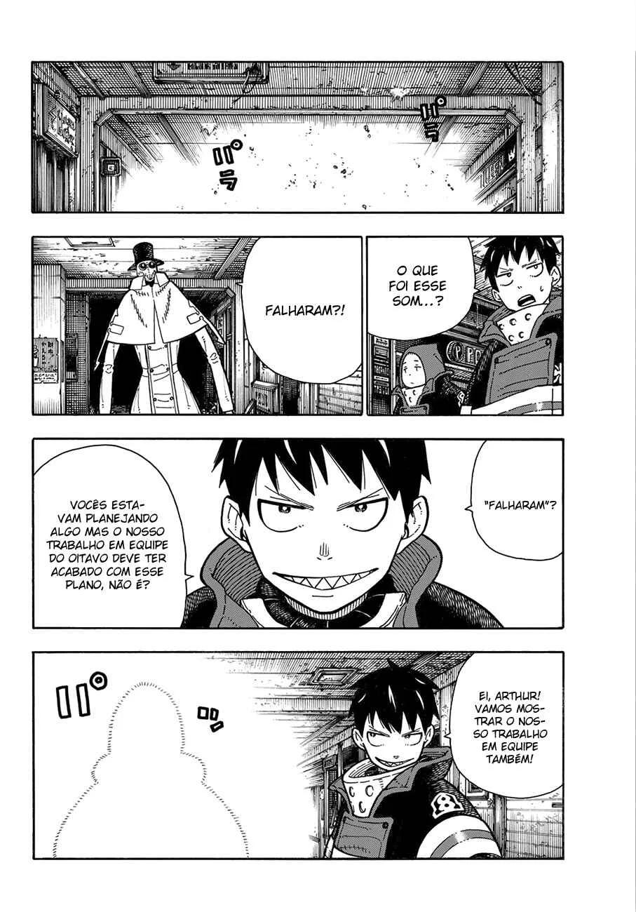 Fire Force Capítulo 2 – O Demônio, O Cavaleiro, E a Bruxa