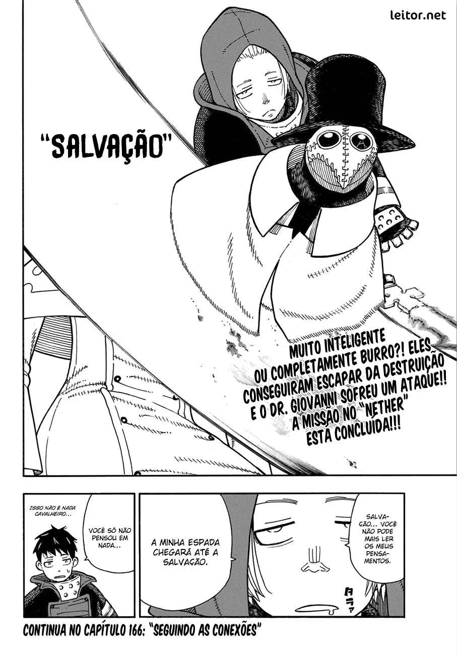 Fire Force Capítulo 2 – O Demônio, O Cavaleiro, E a Bruxa