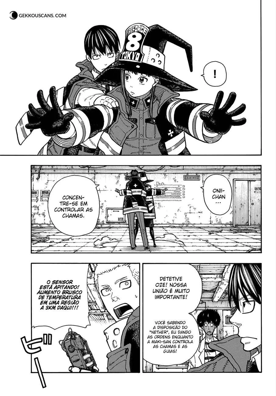 Fire Force Capítulo 2 – O Demônio, O Cavaleiro, E a Bruxa