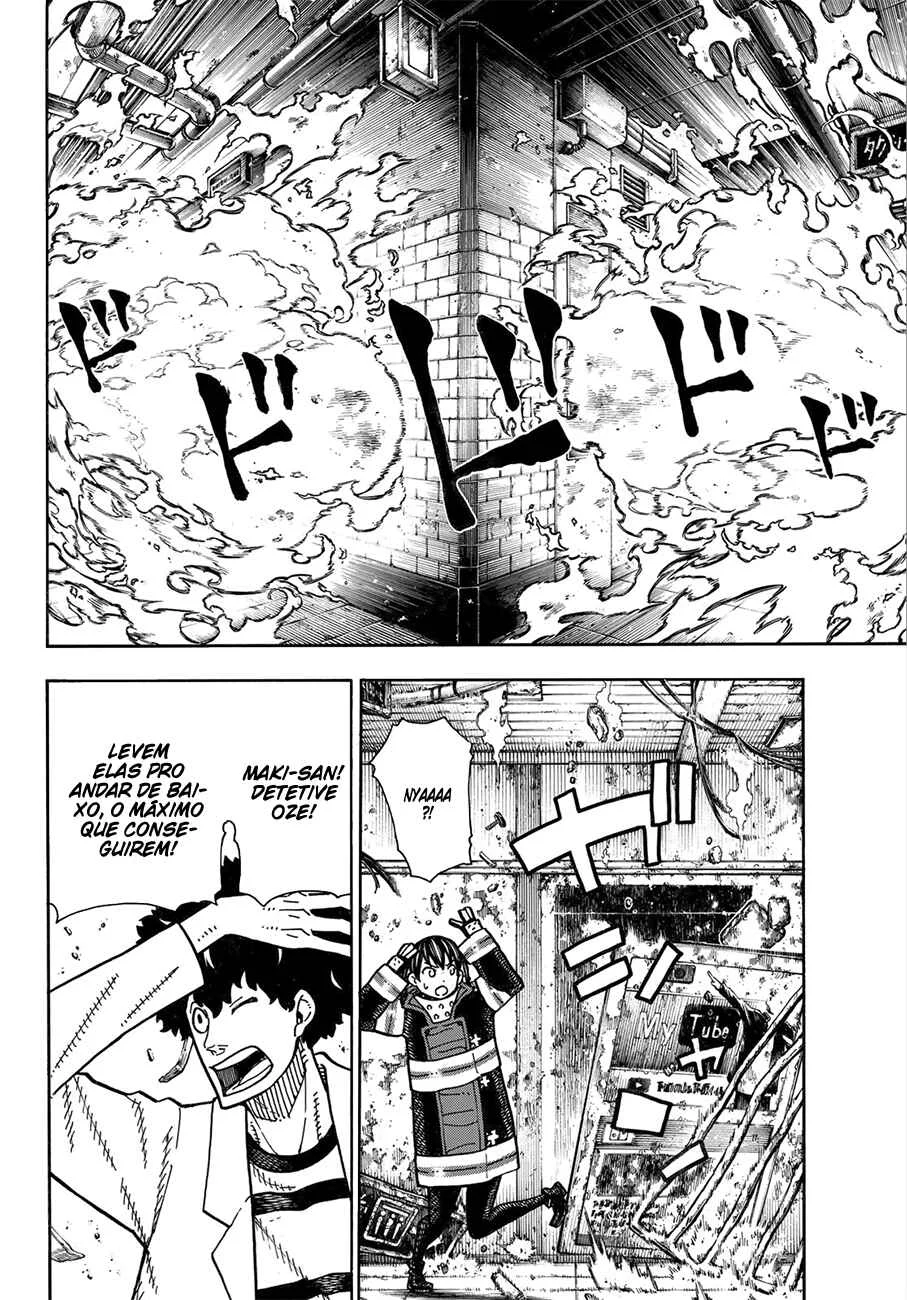 Fire Force Capítulo 2 – O Demônio, O Cavaleiro, E a Bruxa