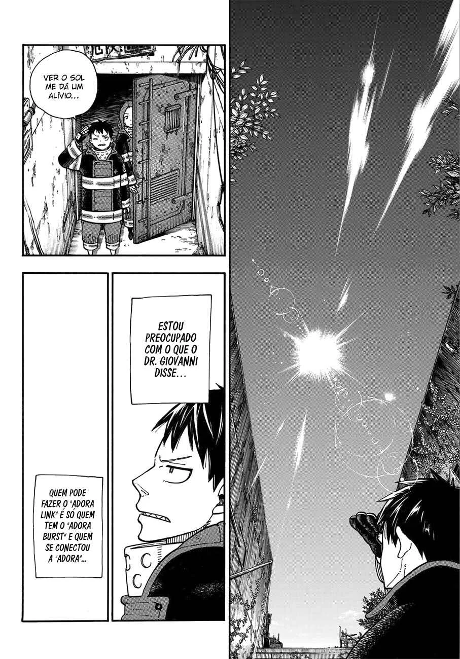 Fire Force Capítulo 2 – O Demônio, O Cavaleiro, E a Bruxa