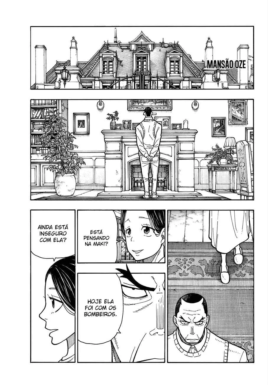 Fire Force Capítulo 2 – O Demônio, O Cavaleiro, E a Bruxa