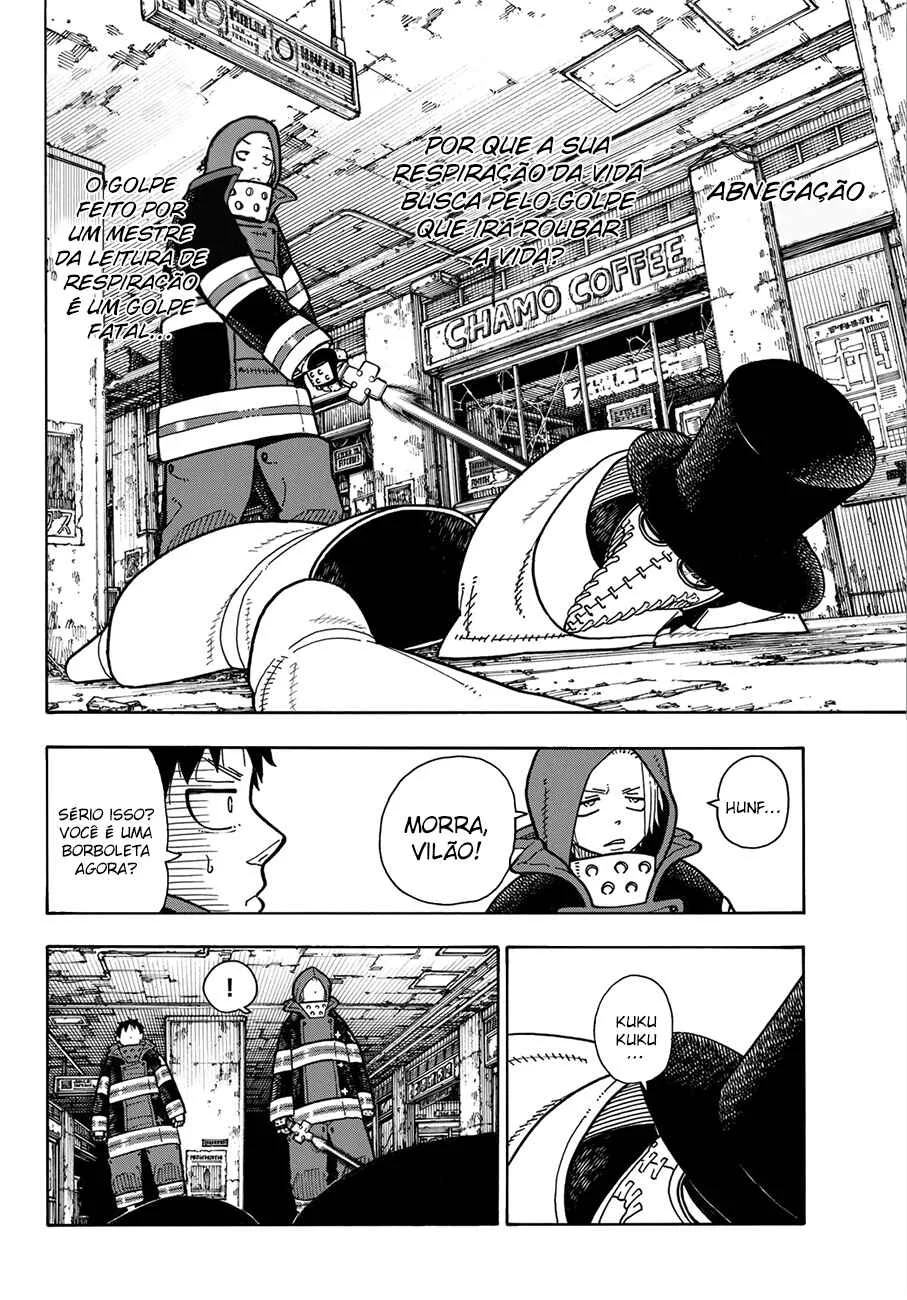 Fire Force Capítulo 2 – O Demônio, O Cavaleiro, E a Bruxa