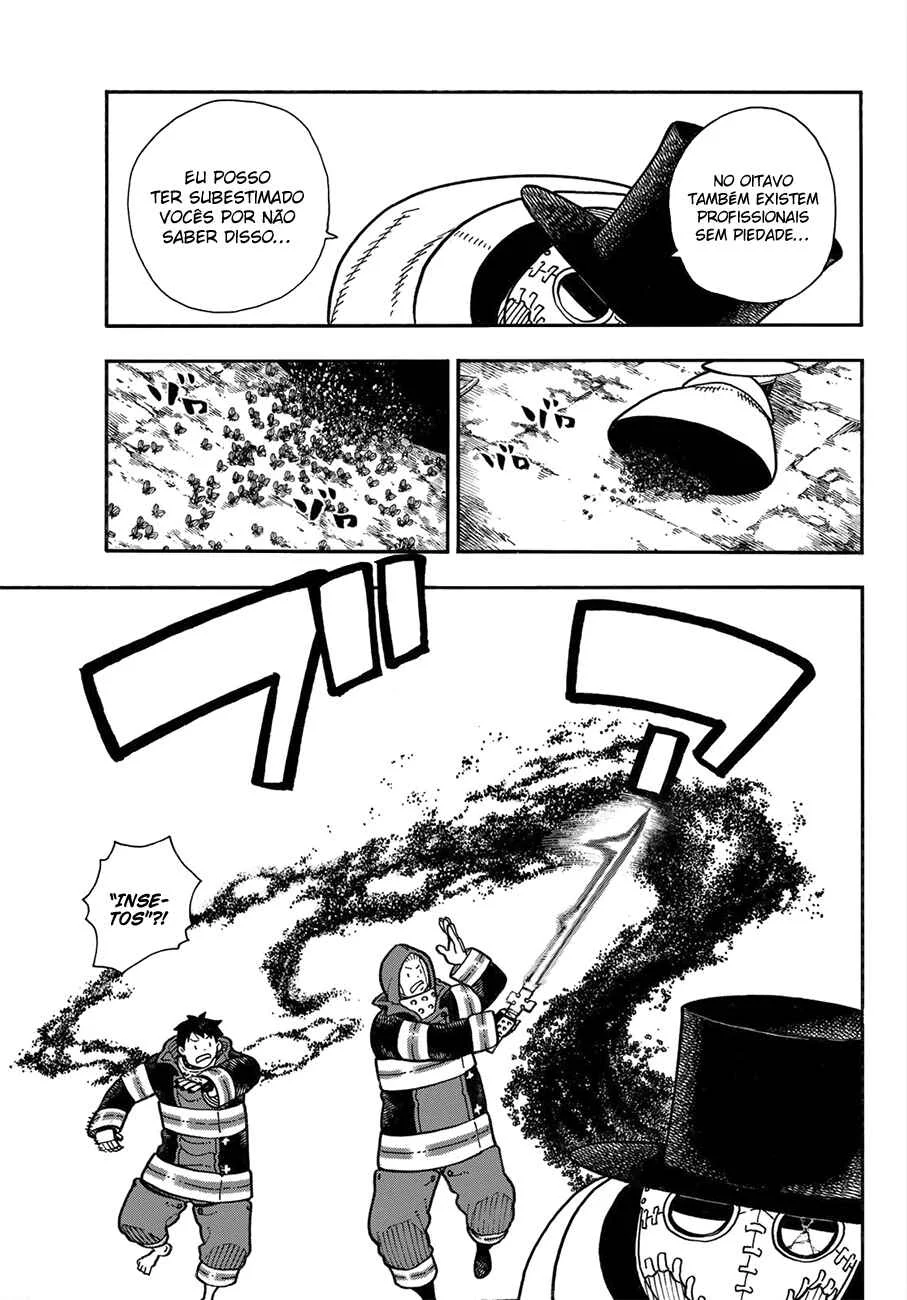 Fire Force Capítulo 2 – O Demônio, O Cavaleiro, E a Bruxa