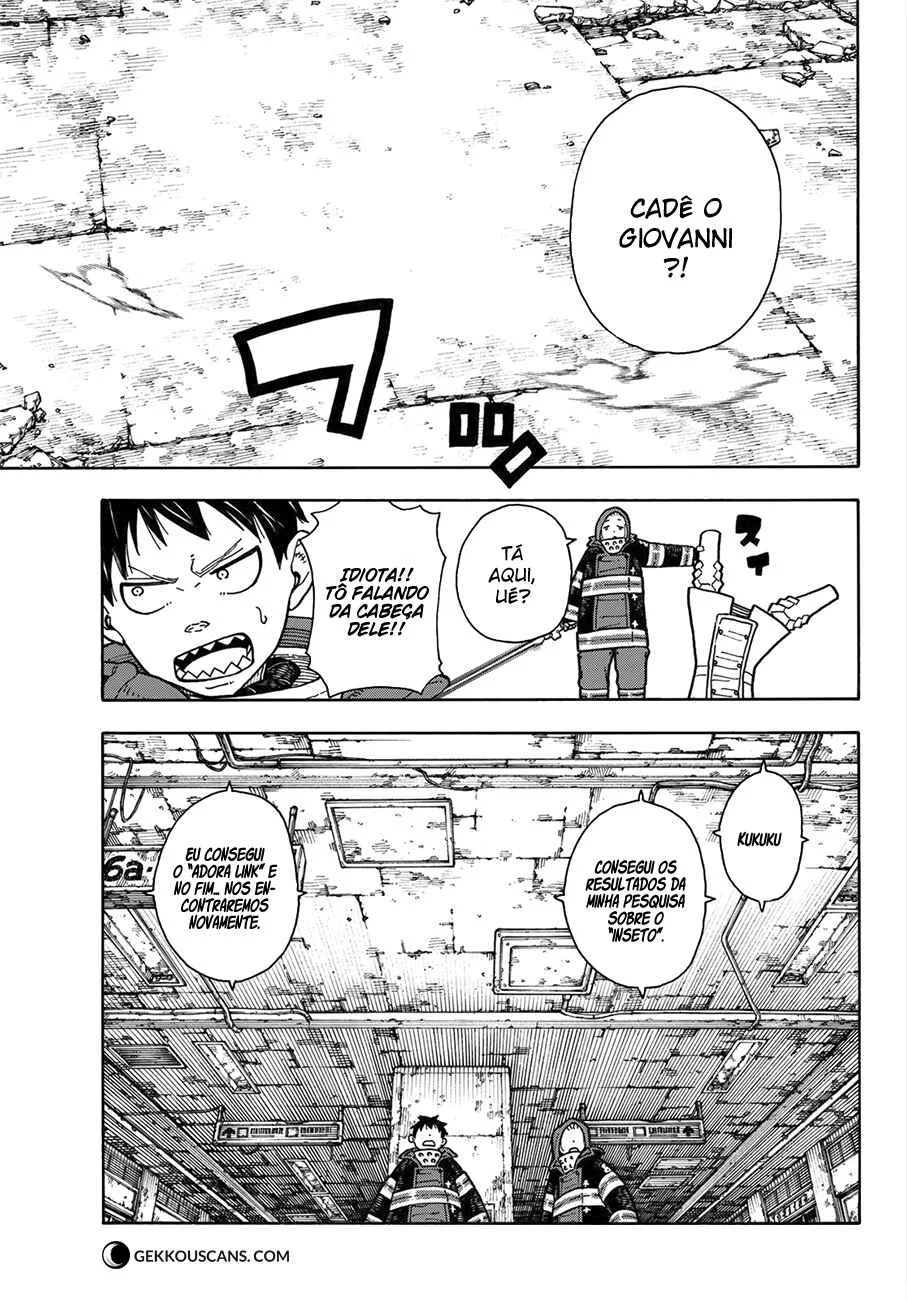 Fire Force Capítulo 2 – O Demônio, O Cavaleiro, E a Bruxa
