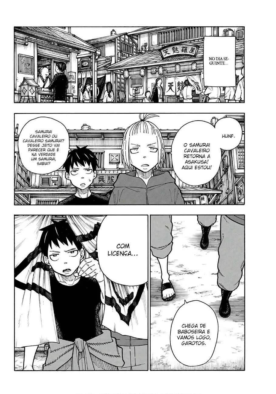 Fire Force Capítulo 2 – O Demônio, O Cavaleiro, E a Bruxa