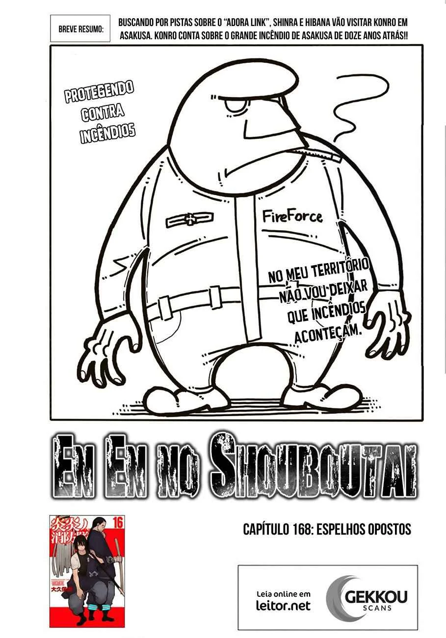 Fire Force Capítulo 2 – O Demônio, O Cavaleiro, E a Bruxa