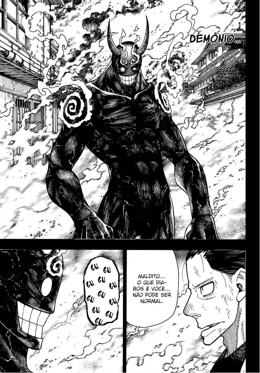 Fire Force Capítulo 2 – O Demônio, O Cavaleiro, E a Bruxa