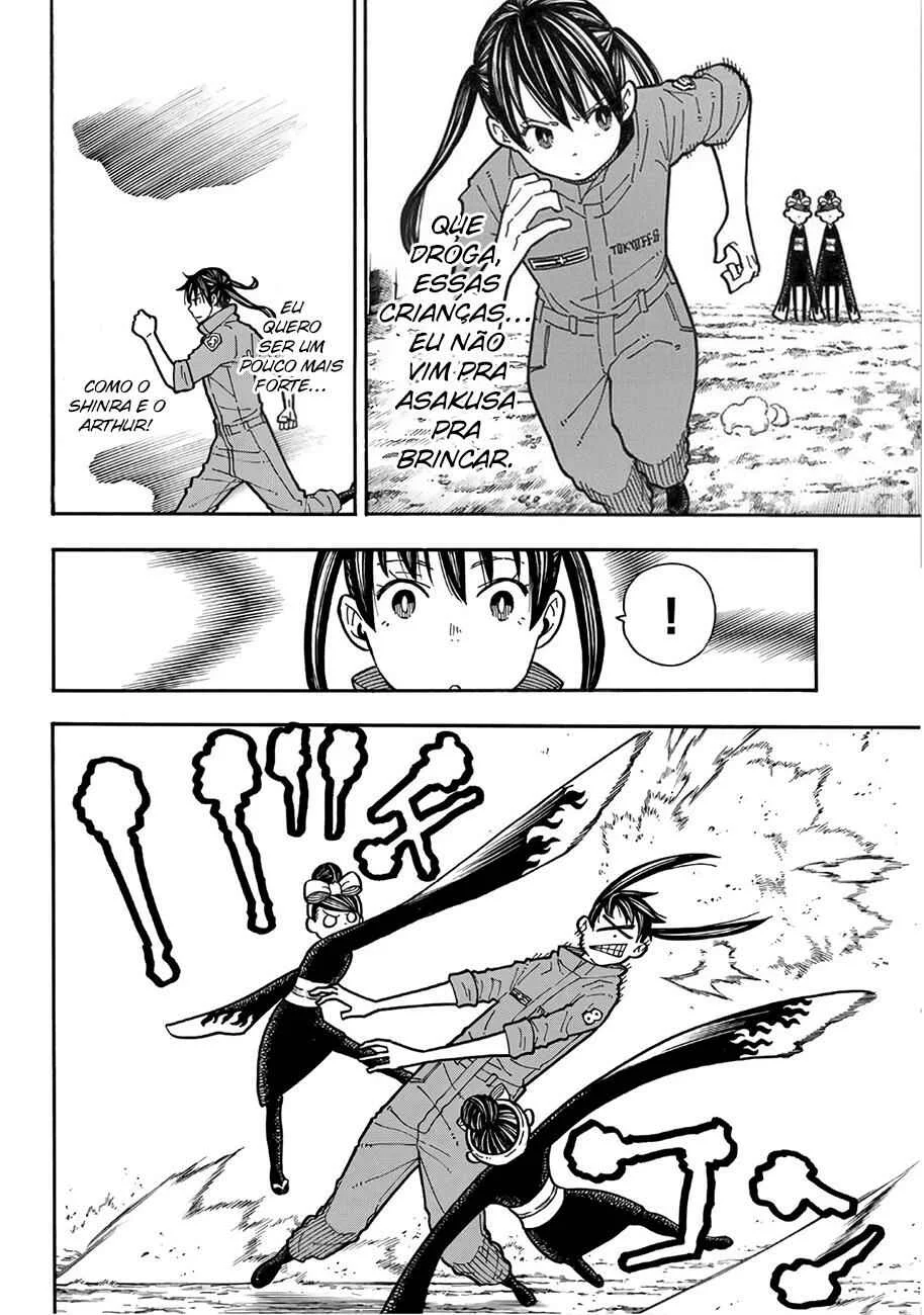 Fire Force Capítulo 2 – O Demônio, O Cavaleiro, E a Bruxa