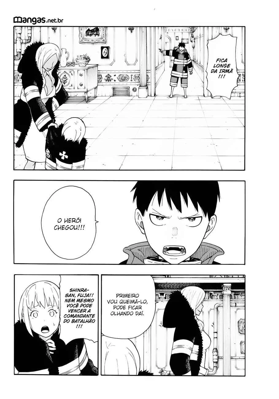 Fire Force Capítulo 2 – O Demônio, O Cavaleiro, E a Bruxa