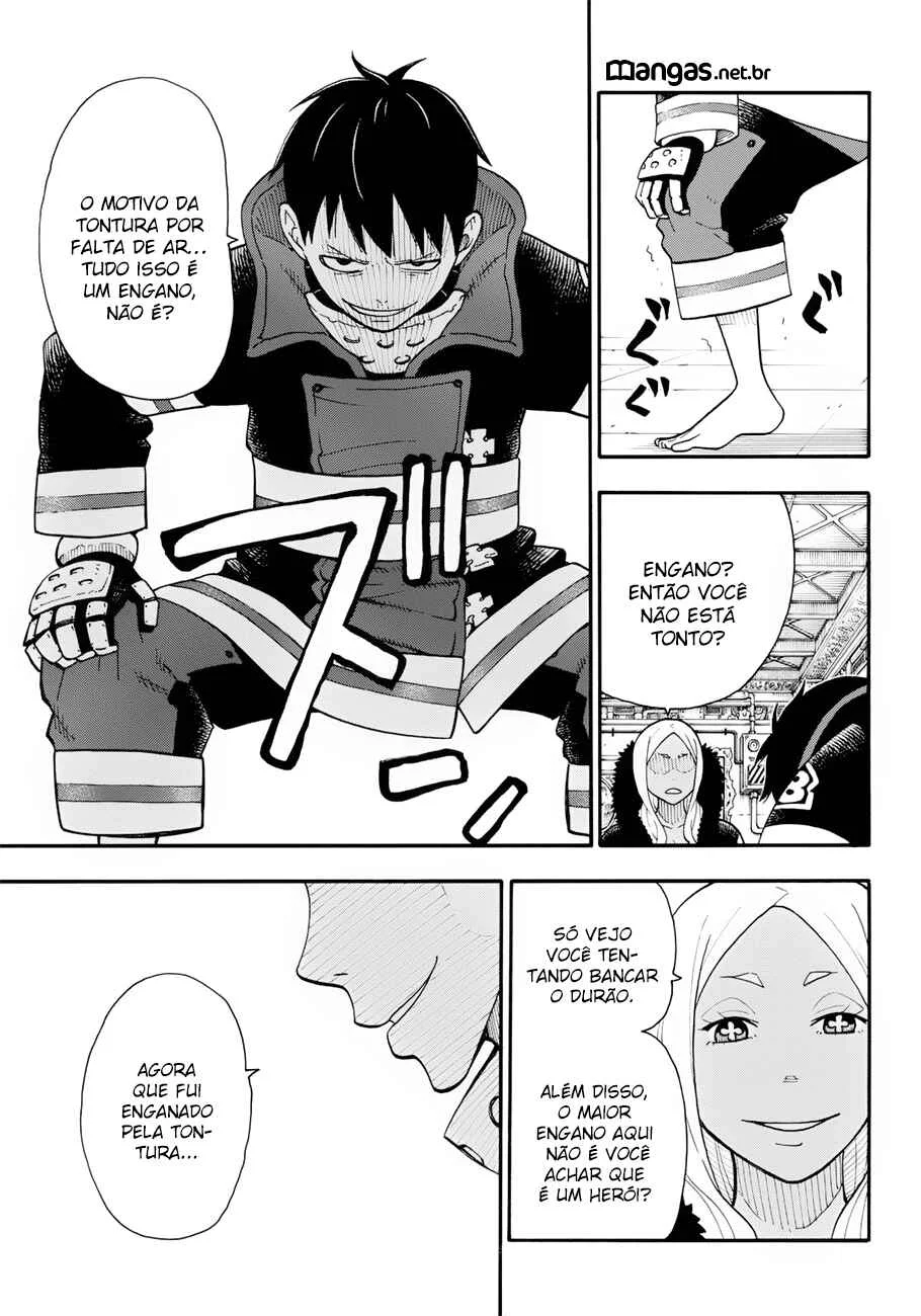 Fire Force Capítulo 2 – O Demônio, O Cavaleiro, E a Bruxa