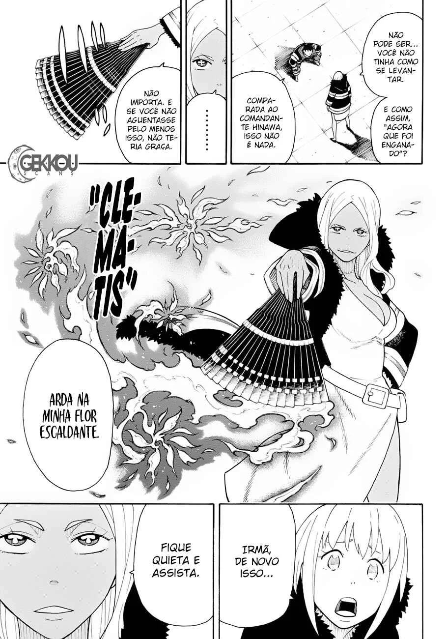 Fire Force Capítulo 2 – O Demônio, O Cavaleiro, E a Bruxa