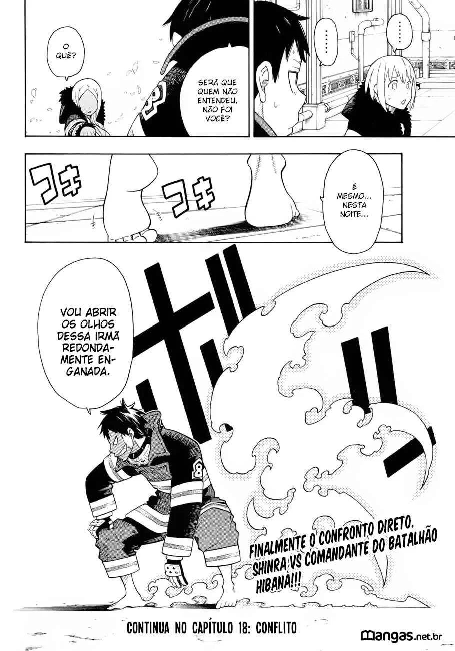 Fire Force Capítulo 2 – O Demônio, O Cavaleiro, E a Bruxa