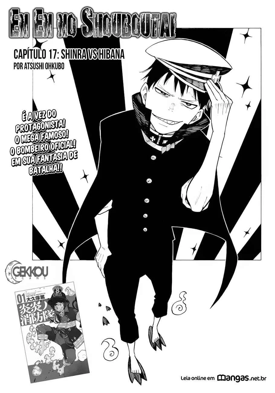 Fire Force Capítulo 2 – O Demônio, O Cavaleiro, E a Bruxa