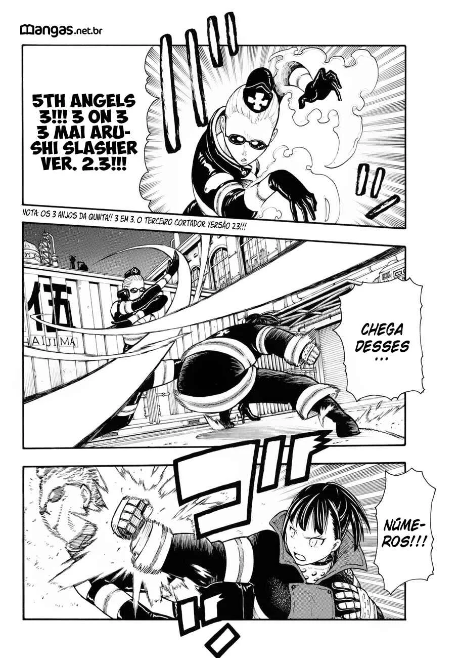 Fire Force Capítulo 2 – O Demônio, O Cavaleiro, E a Bruxa