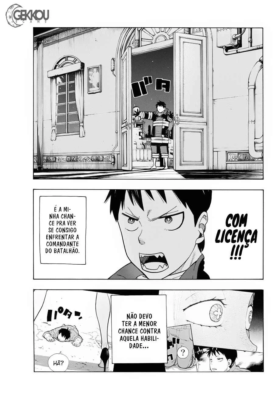 Fire Force Capítulo 2 – O Demônio, O Cavaleiro, E a Bruxa