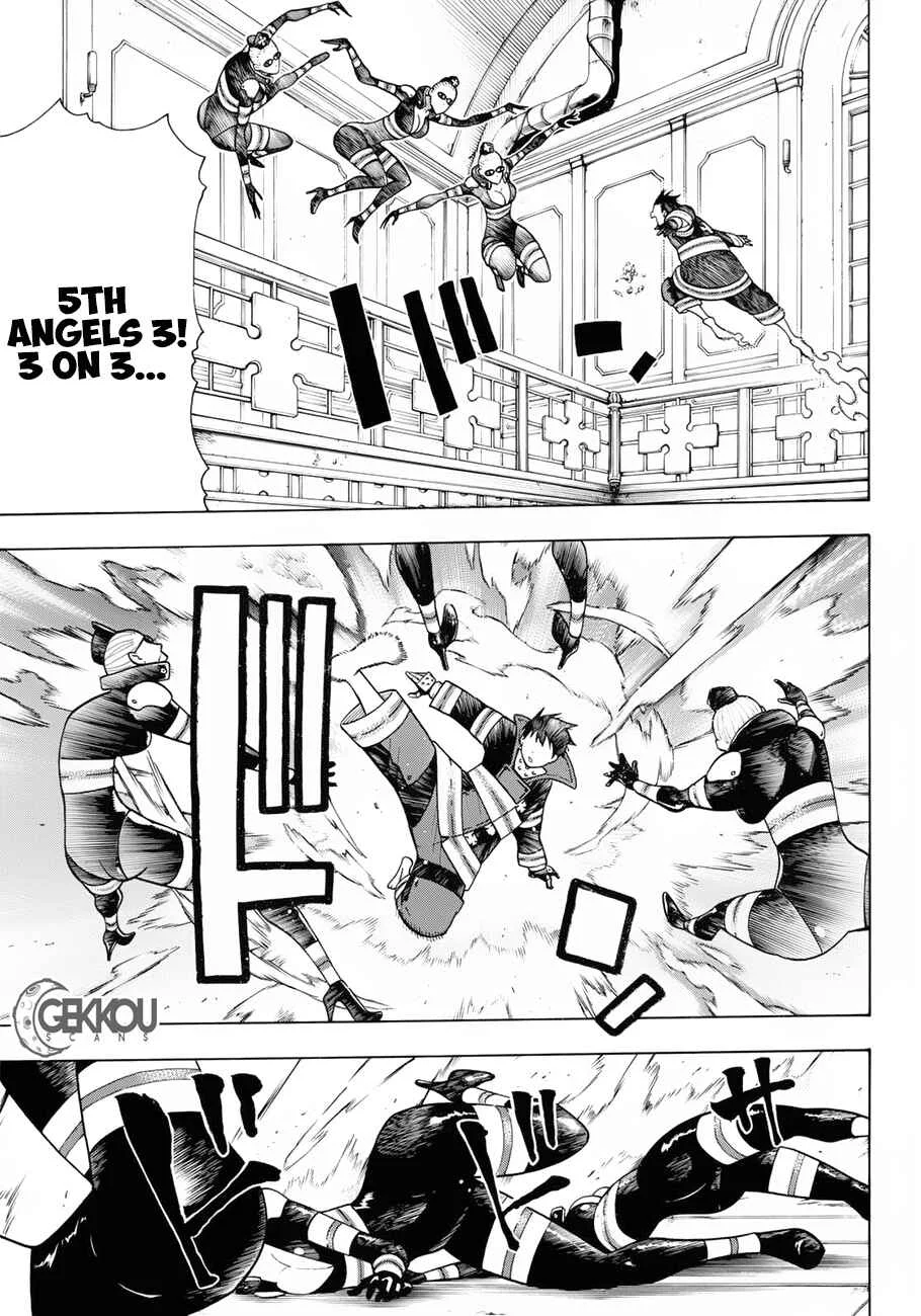 Fire Force Capítulo 2 – O Demônio, O Cavaleiro, E a Bruxa