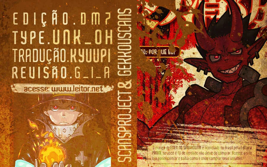 Fire Force Capítulo 2 – O Demônio, O Cavaleiro, E a Bruxa