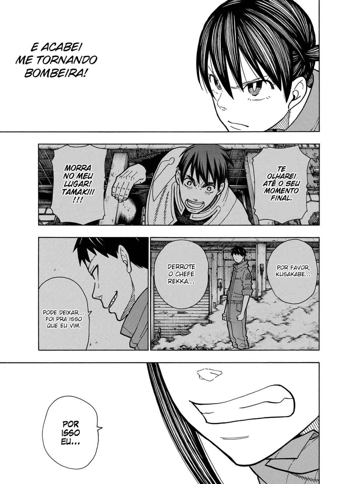 Fire Force Capítulo 2 – O Demônio, O Cavaleiro, E a Bruxa