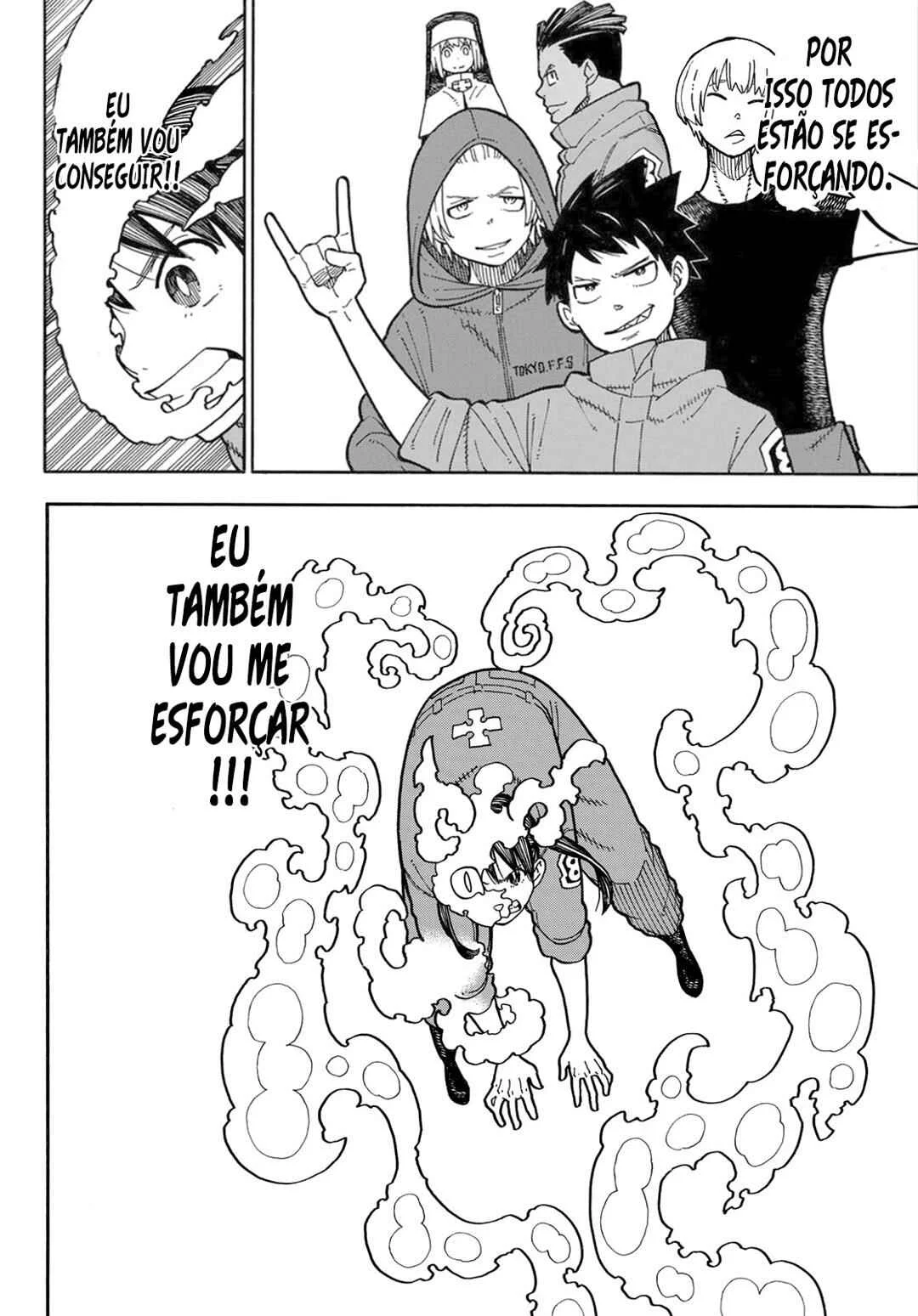 Fire Force Capítulo 2 – O Demônio, O Cavaleiro, E a Bruxa