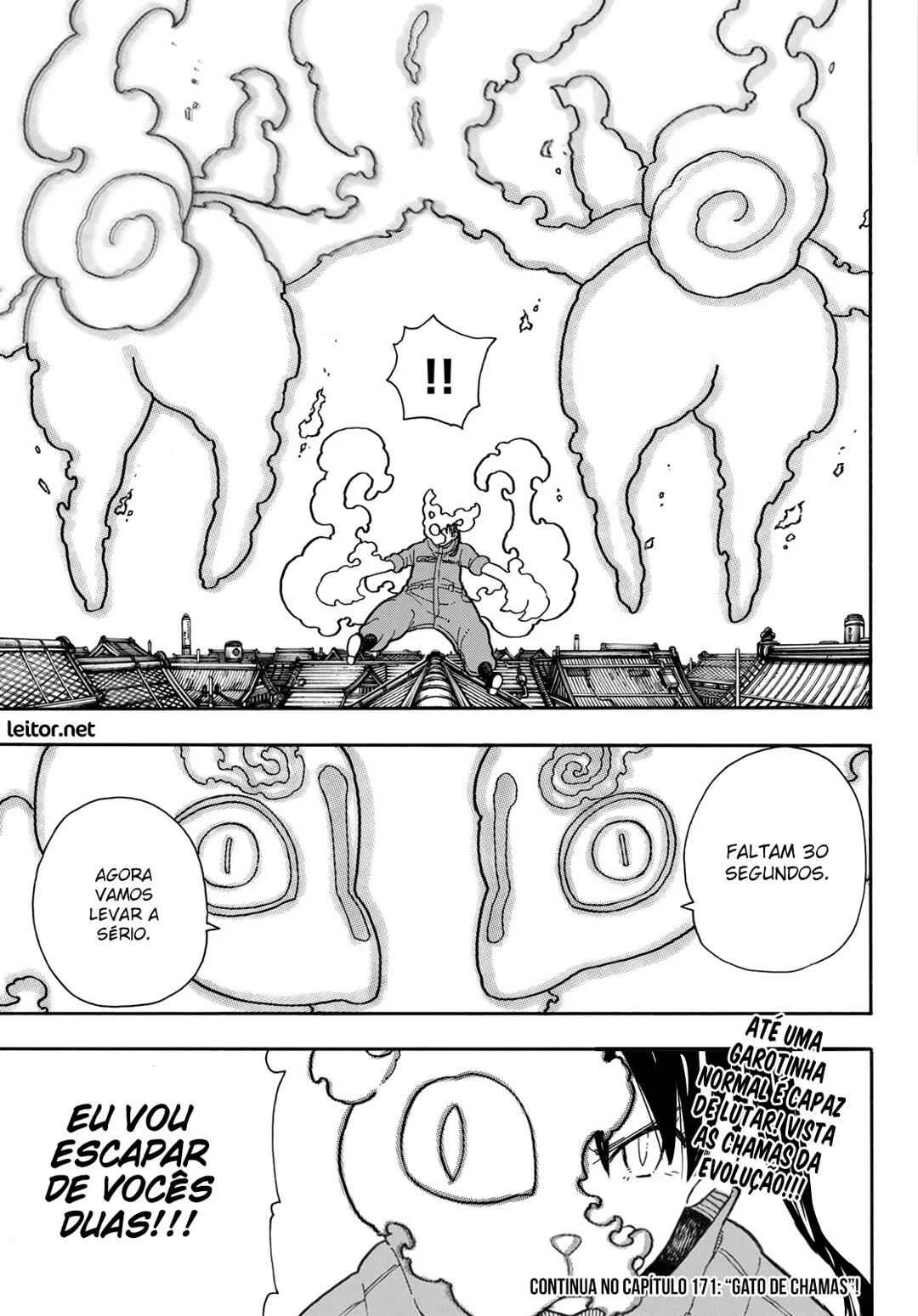 Fire Force Capítulo 2 – O Demônio, O Cavaleiro, E a Bruxa