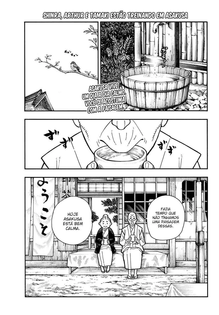 Fire Force Capítulo 2 – O Demônio, O Cavaleiro, E a Bruxa