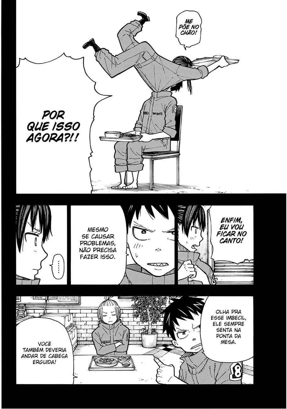 Fire Force Capítulo 2 – O Demônio, O Cavaleiro, E a Bruxa