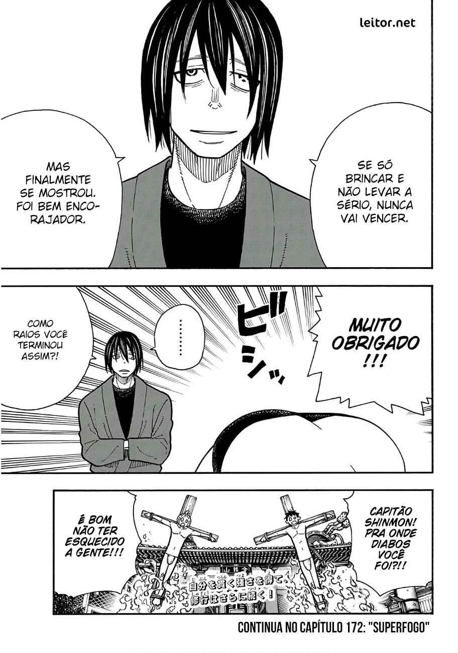Fire Force Capítulo 2 – O Demônio, O Cavaleiro, E a Bruxa