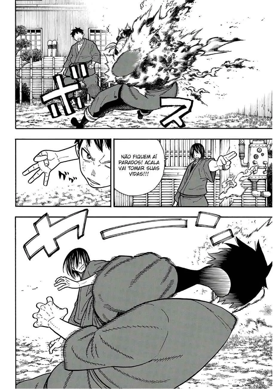 Fire Force Capítulo 2 – O Demônio, O Cavaleiro, E a Bruxa