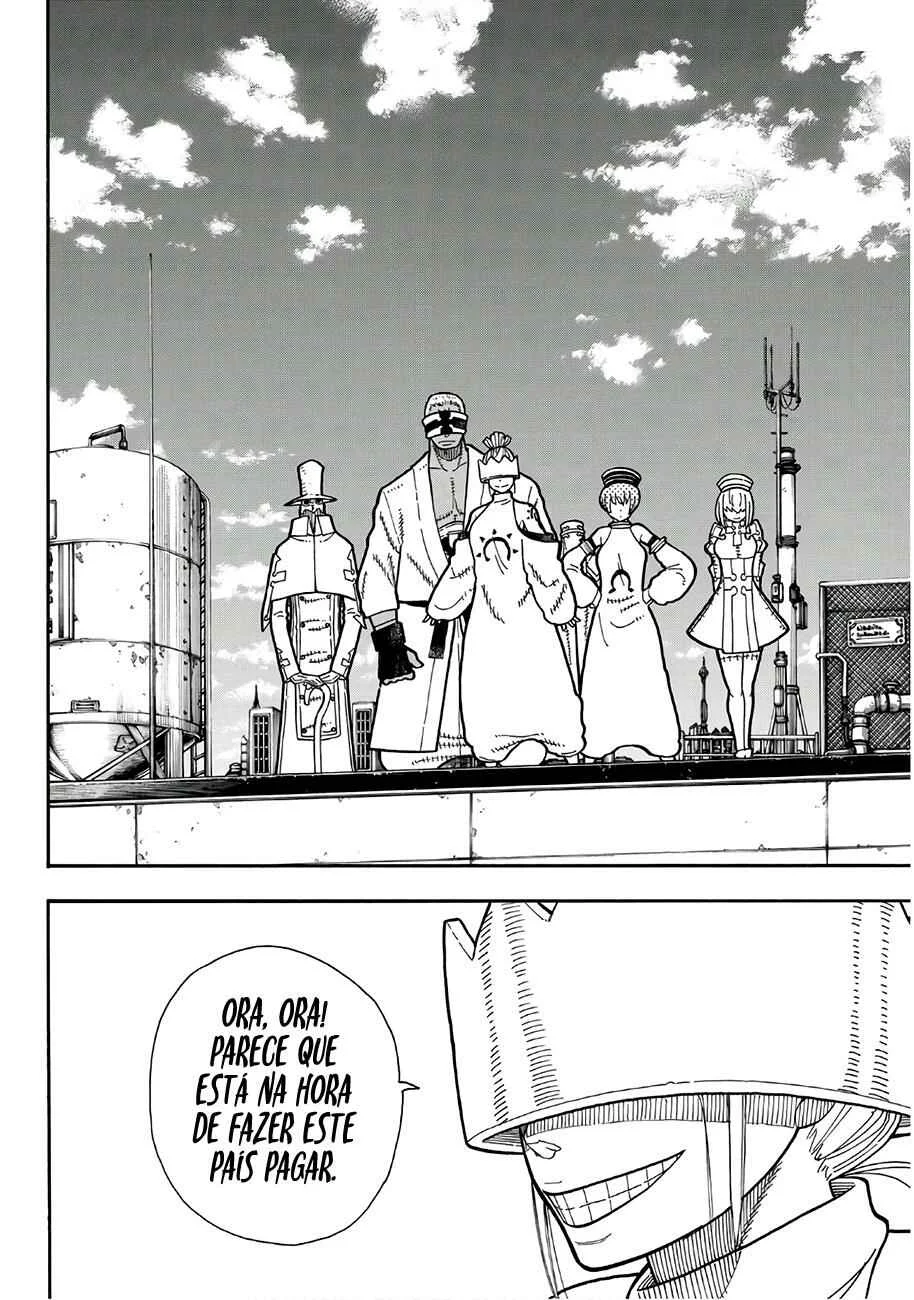 Fire Force Capítulo 2 – O Demônio, O Cavaleiro, E a Bruxa
