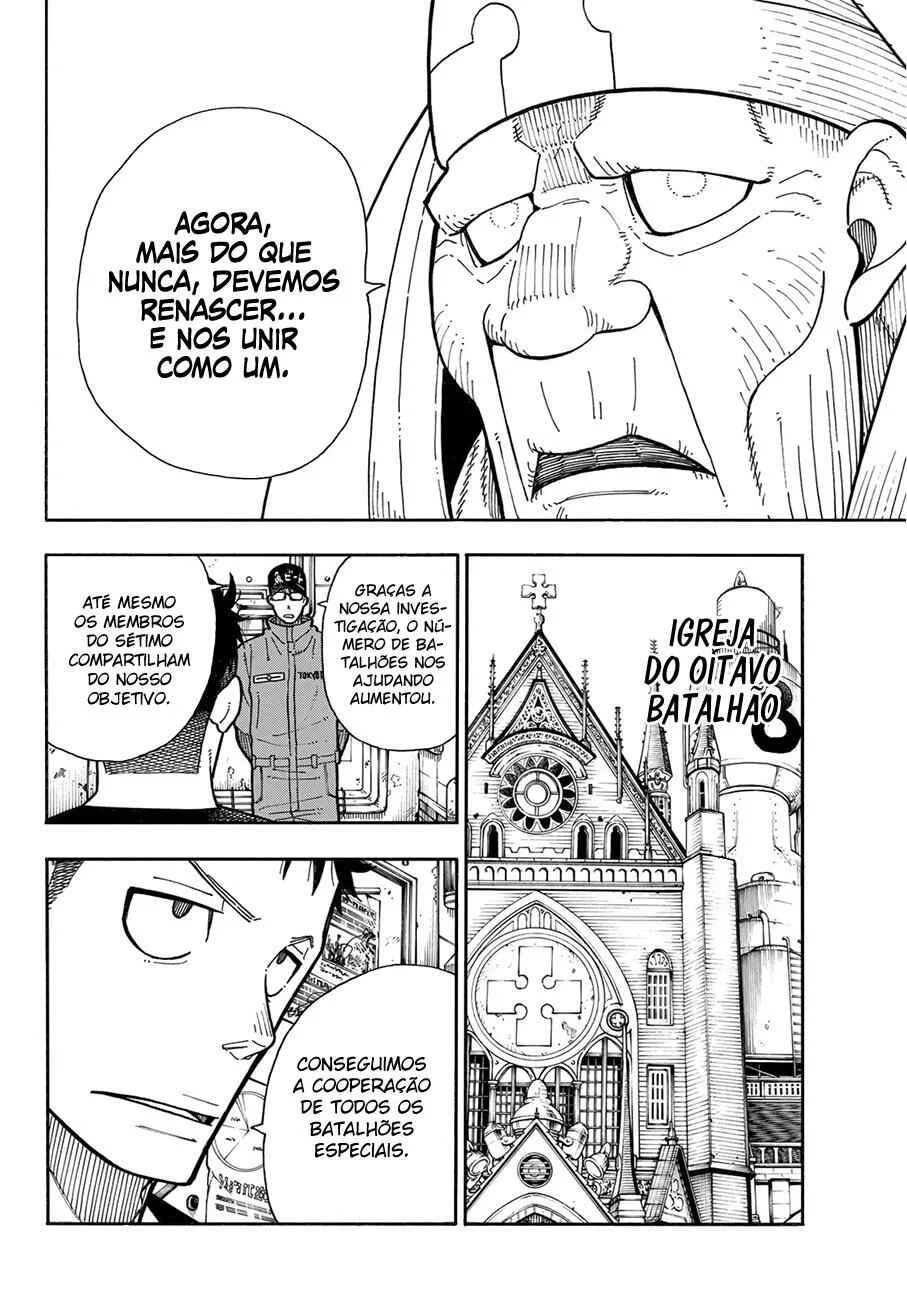 Fire Force Capítulo 2 – O Demônio, O Cavaleiro, E a Bruxa