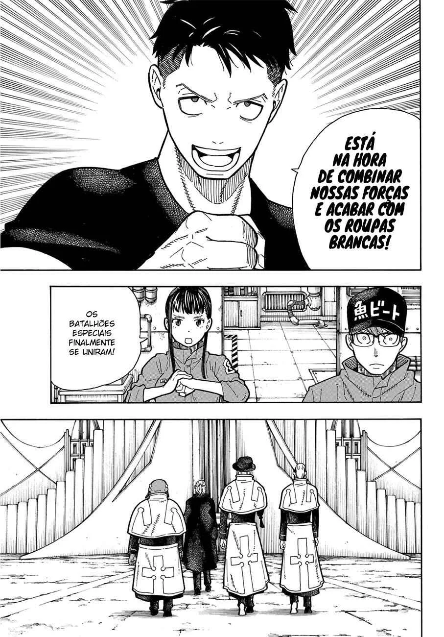 Fire Force Capítulo 2 – O Demônio, O Cavaleiro, E a Bruxa