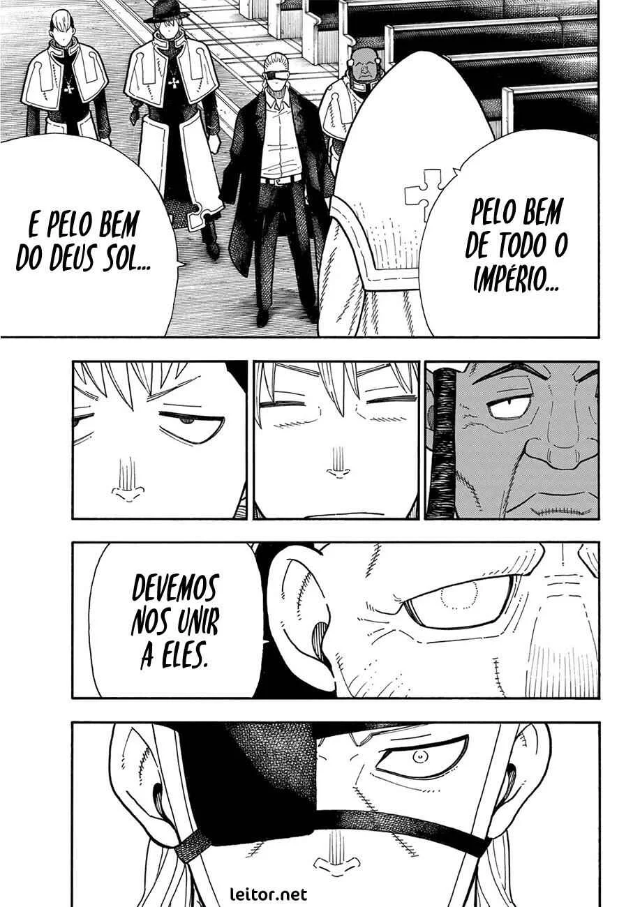 Fire Force Capítulo 2 – O Demônio, O Cavaleiro, E a Bruxa