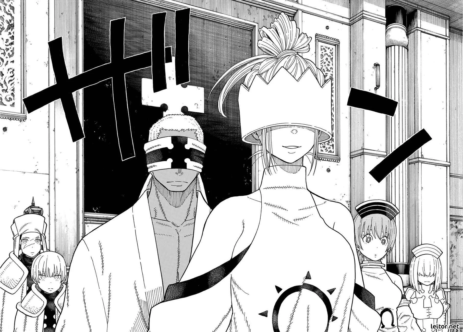 Fire Force Capítulo 2 – O Demônio, O Cavaleiro, E a Bruxa