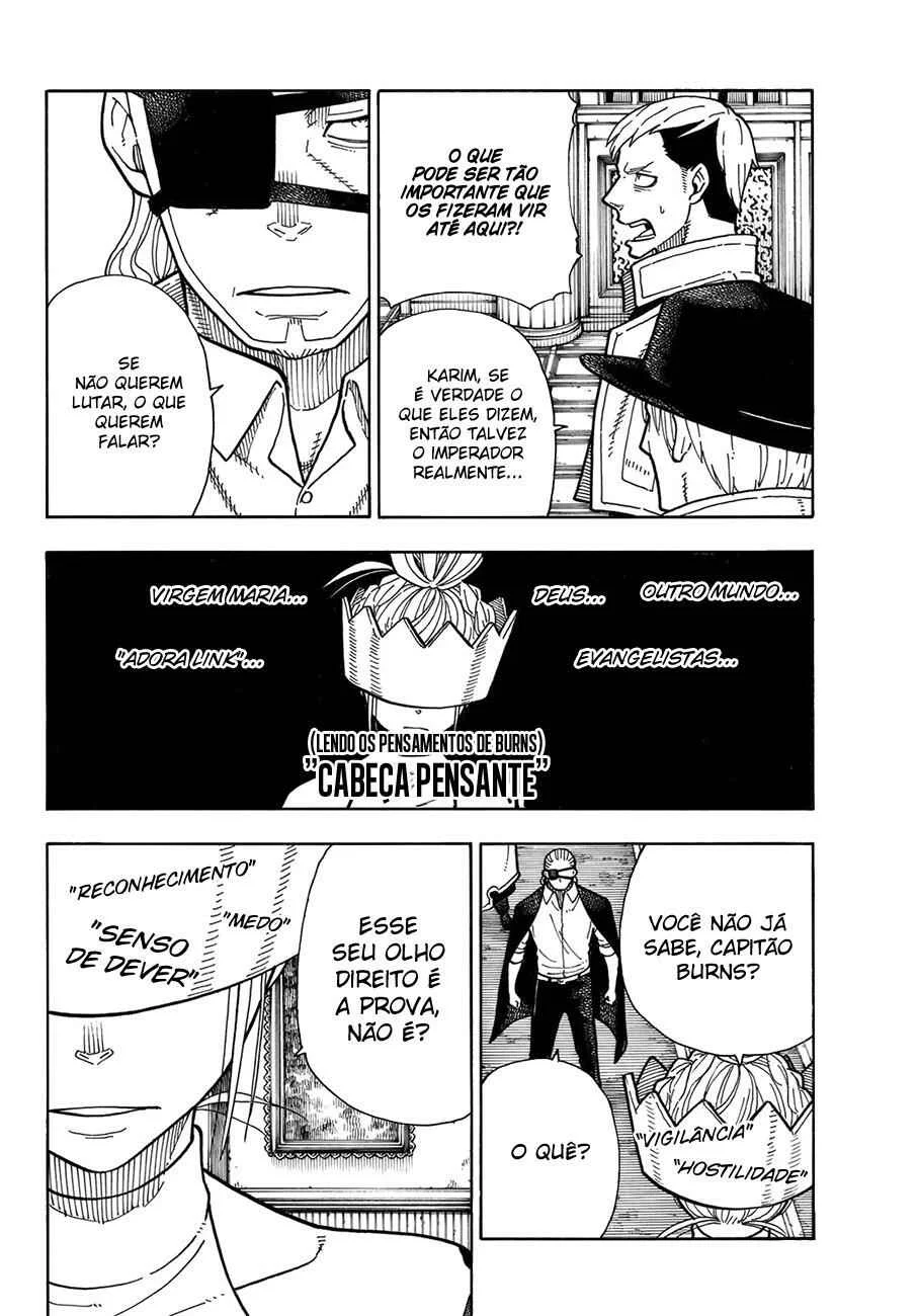 Fire Force Capítulo 2 – O Demônio, O Cavaleiro, E a Bruxa