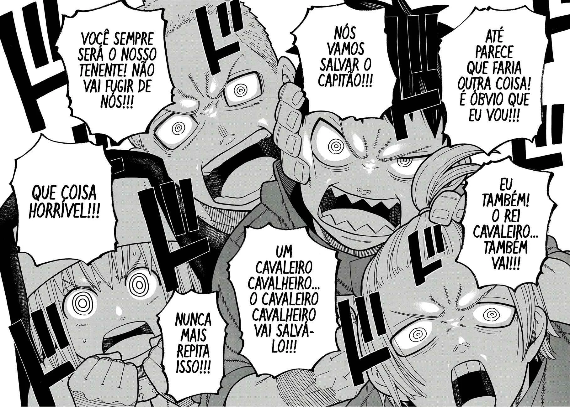 Fire Force Capítulo 2 – O Demônio, O Cavaleiro, E a Bruxa