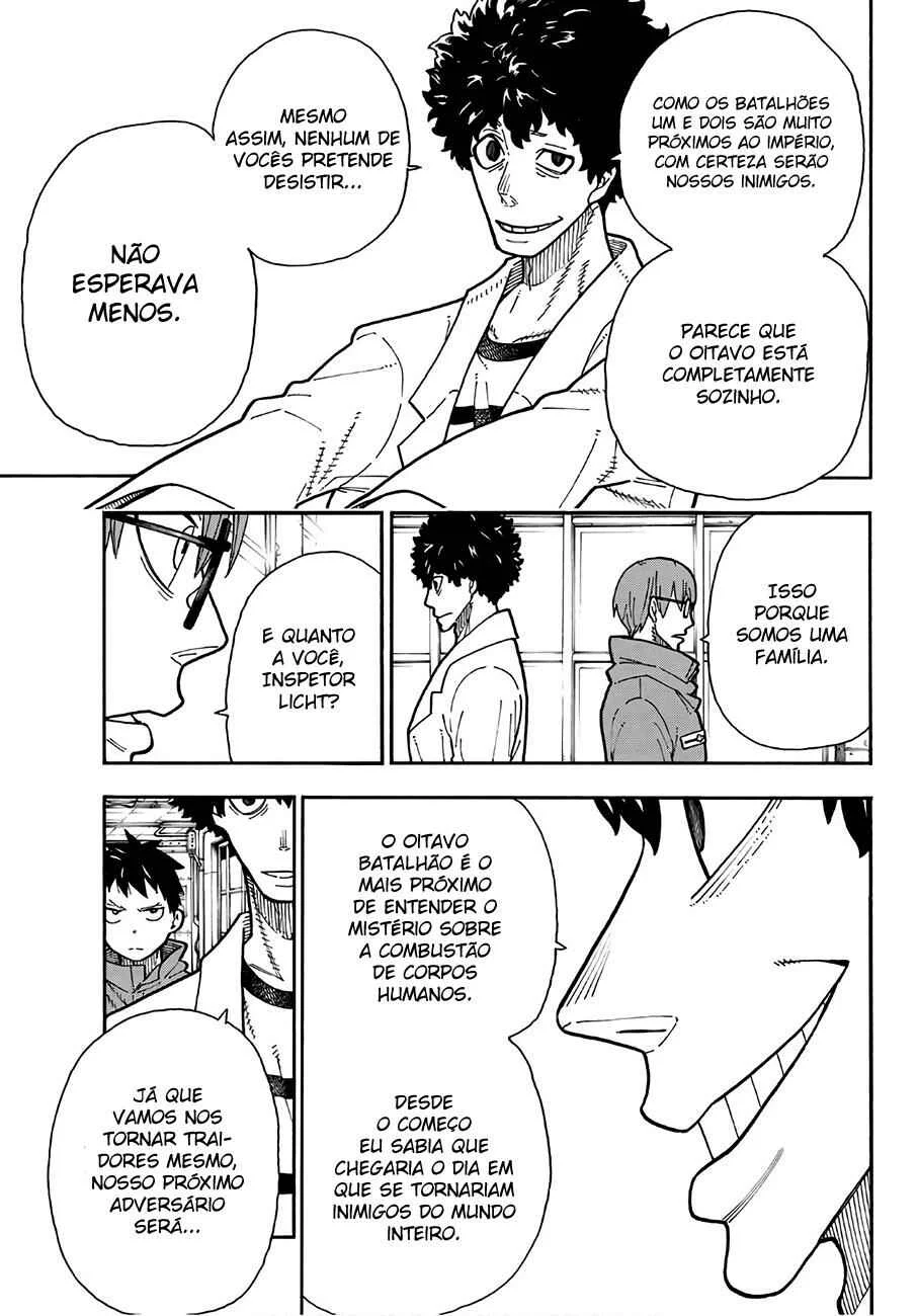 Fire Force Capítulo 2 – O Demônio, O Cavaleiro, E a Bruxa