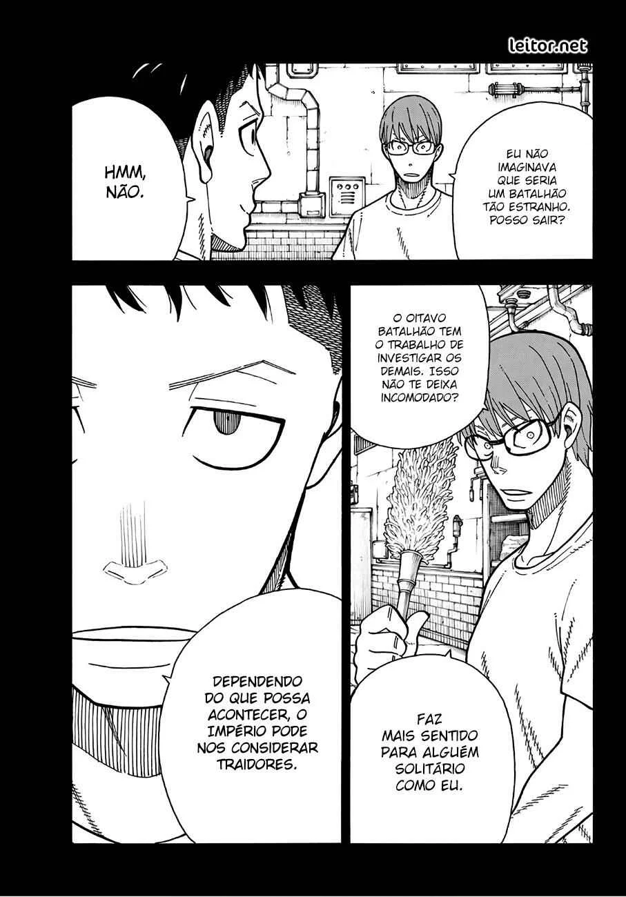 Fire Force Capítulo 2 – O Demônio, O Cavaleiro, E a Bruxa