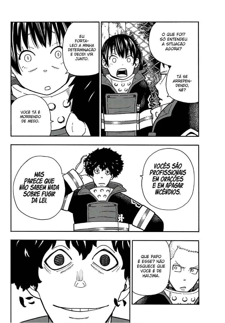 Fire Force Capítulo 2 – O Demônio, O Cavaleiro, E a Bruxa