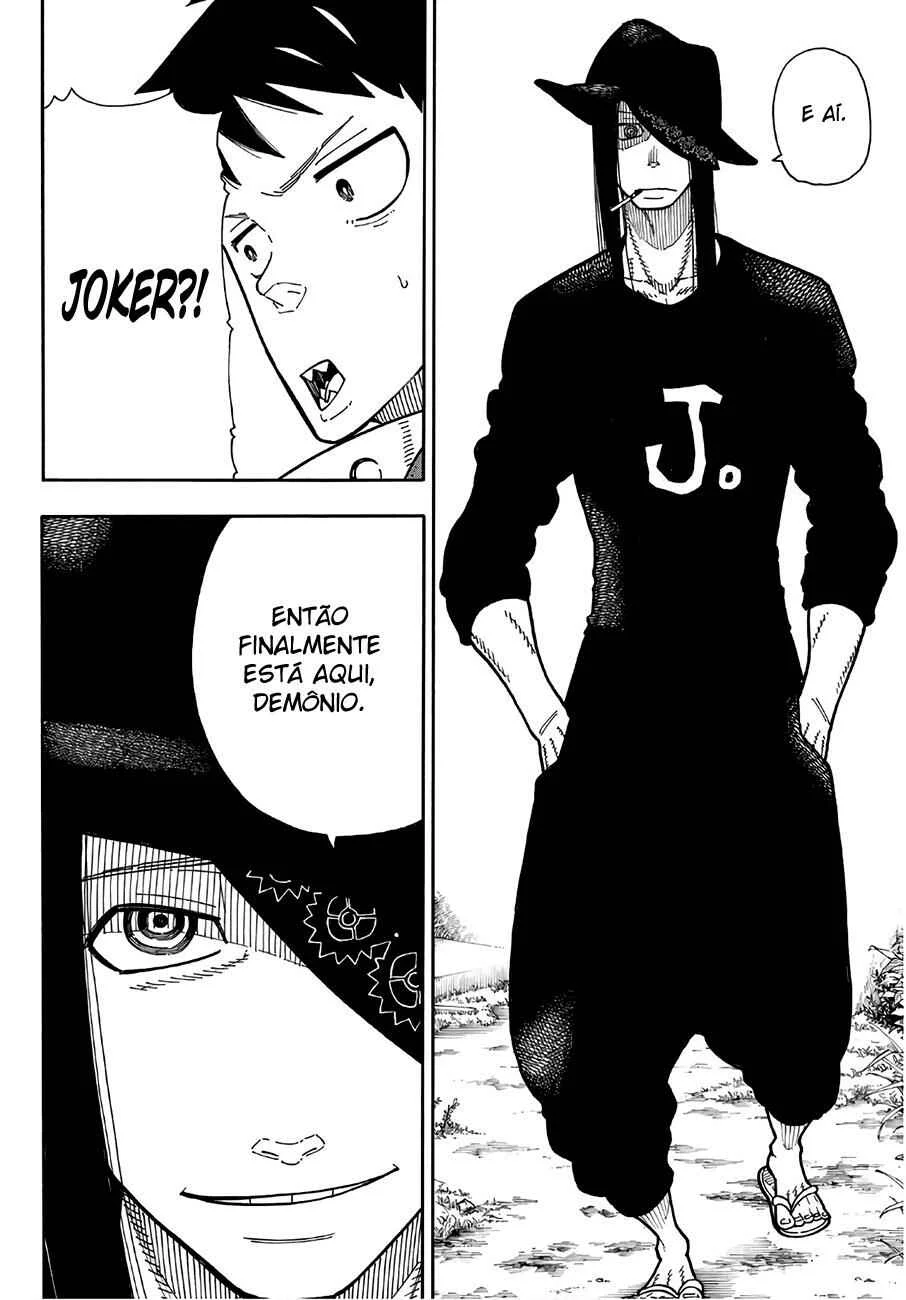 Fire Force Capítulo 2 – O Demônio, O Cavaleiro, E a Bruxa
