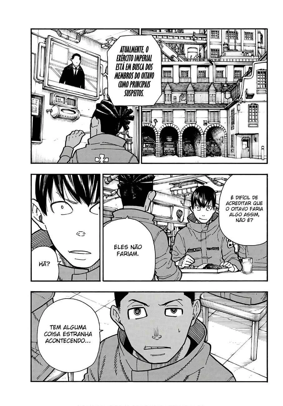 Fire Force Capítulo 2 – O Demônio, O Cavaleiro, E a Bruxa