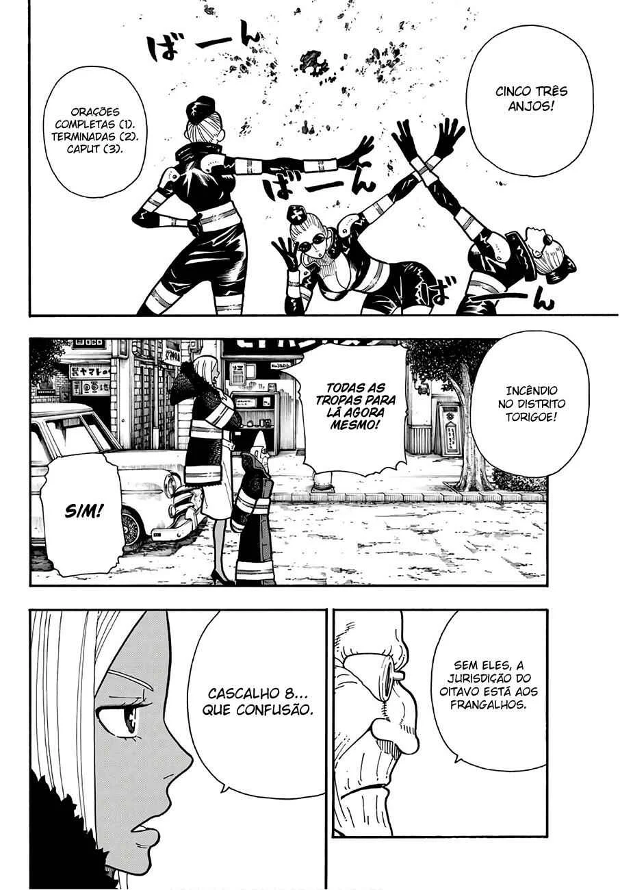 Fire Force Capítulo 2 – O Demônio, O Cavaleiro, E a Bruxa
