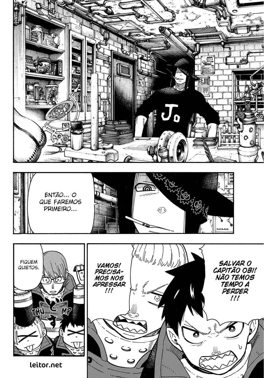 Fire Force Capítulo 2 – O Demônio, O Cavaleiro, E a Bruxa