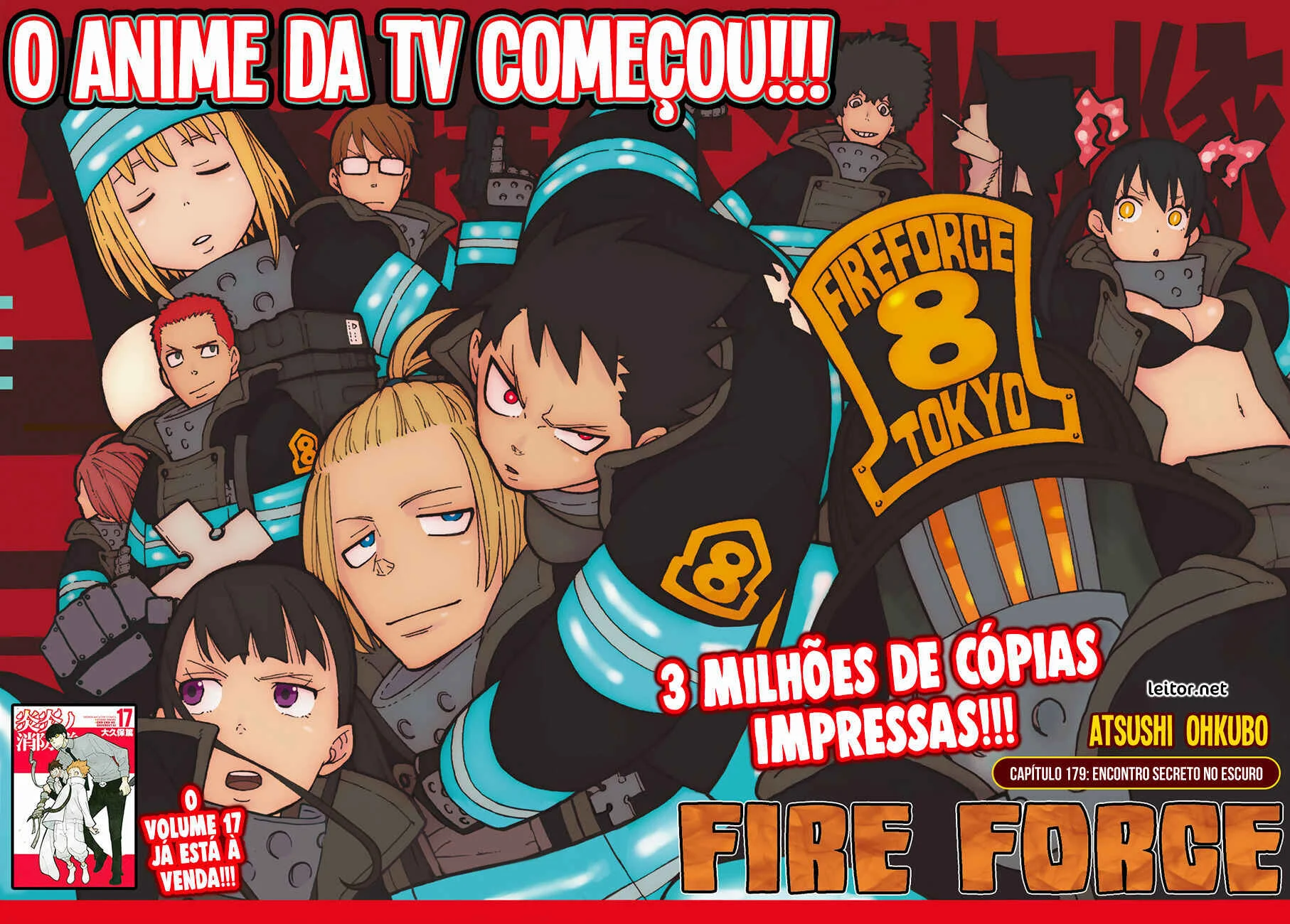 Fire Force Capítulo 2 – O Demônio, O Cavaleiro, E a Bruxa