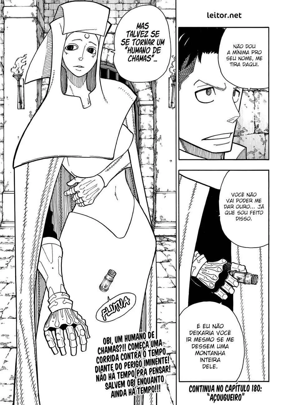 Fire Force Capítulo 2 – O Demônio, O Cavaleiro, E a Bruxa