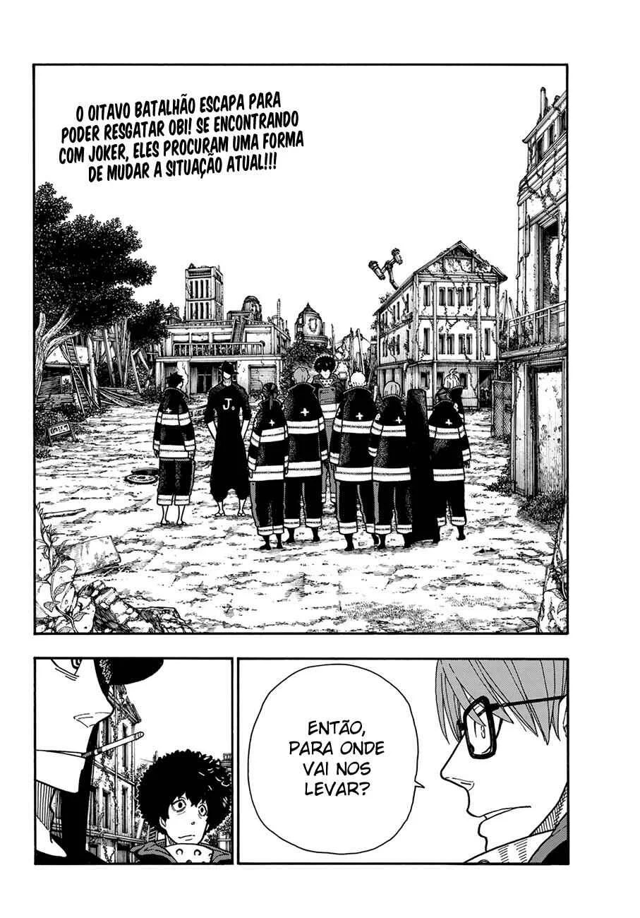 Fire Force Capítulo 2 – O Demônio, O Cavaleiro, E a Bruxa