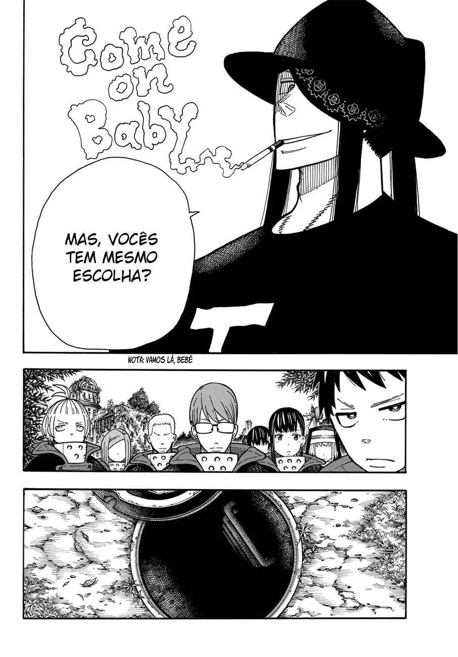 Fire Force Capítulo 2 – O Demônio, O Cavaleiro, E a Bruxa