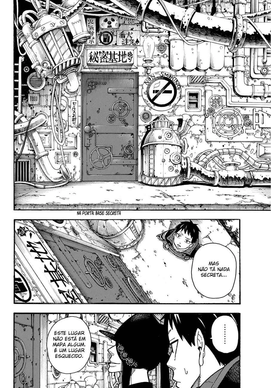 Fire Force Capítulo 2 – O Demônio, O Cavaleiro, E a Bruxa