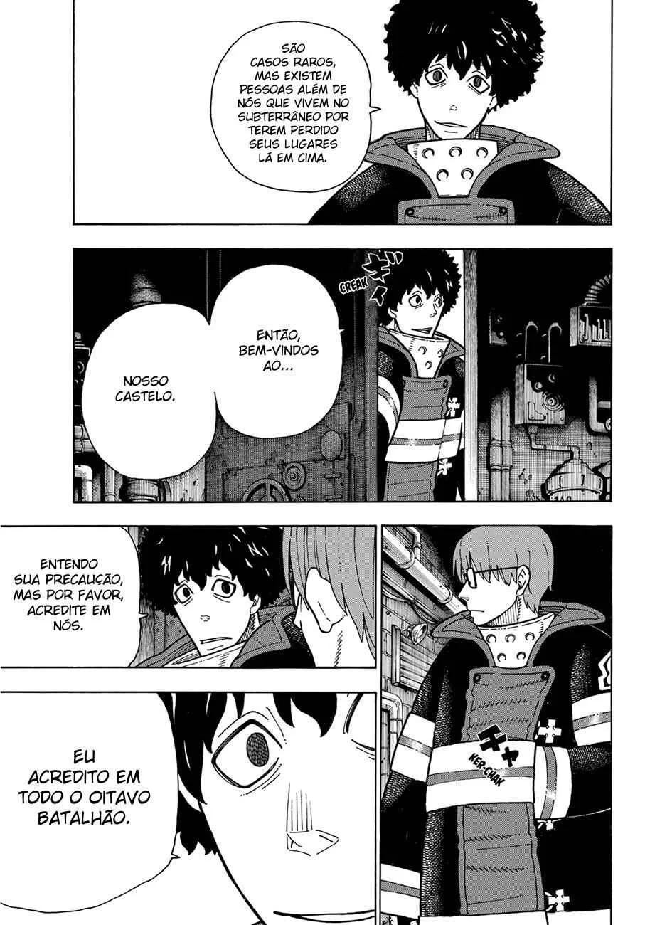 Fire Force Capítulo 2 – O Demônio, O Cavaleiro, E a Bruxa