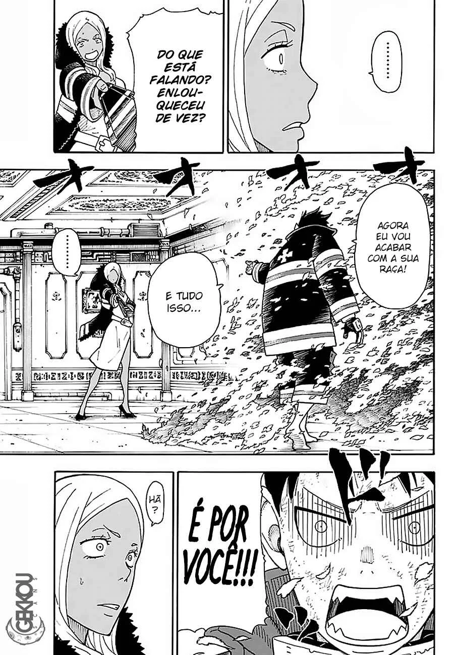 Fire Force Capítulo 2 – O Demônio, O Cavaleiro, E a Bruxa